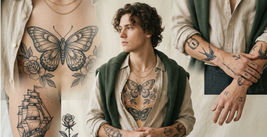 harry styles tattoos